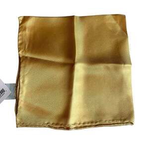 Nordstrom Silk Pocket Square Gold